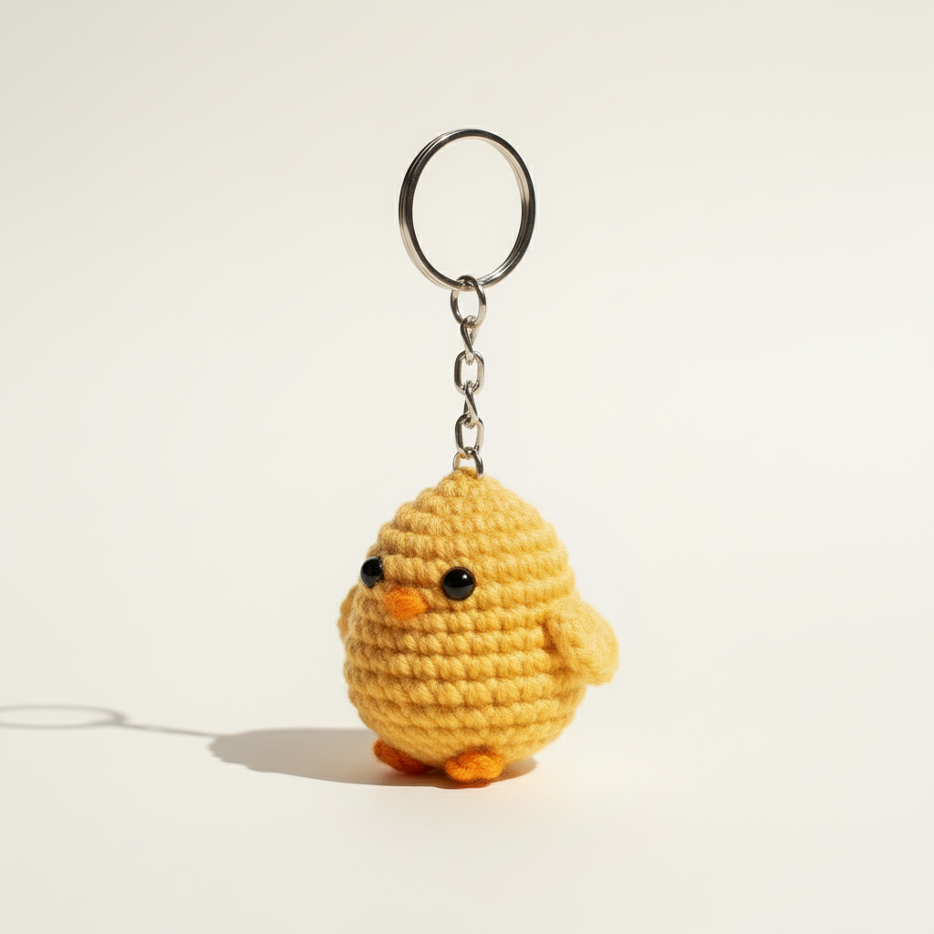 Chick Keychain