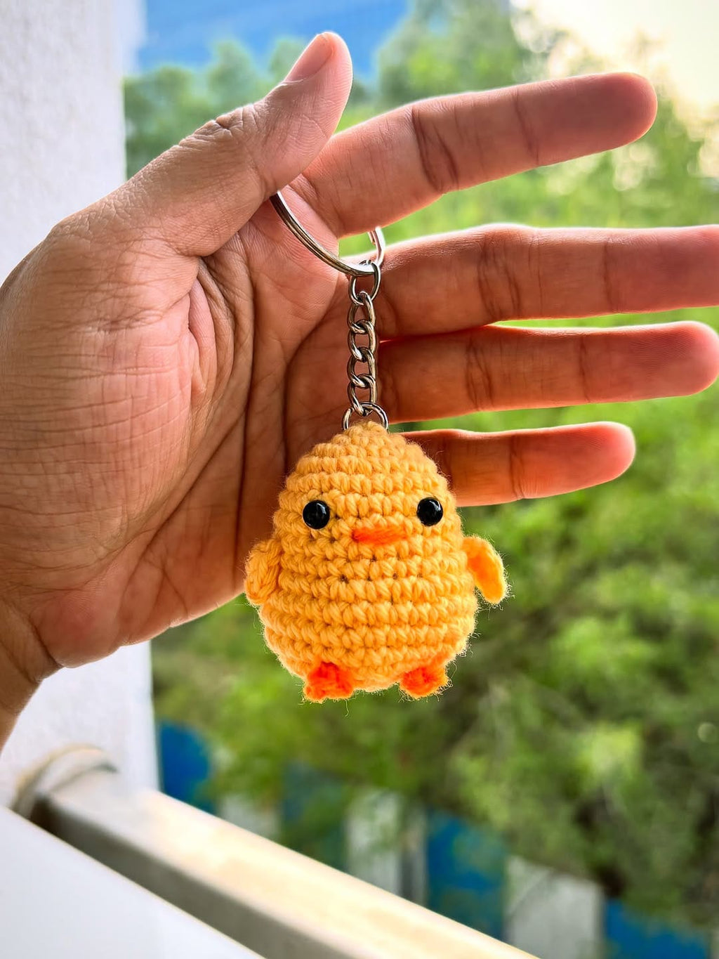 Chick Keychain