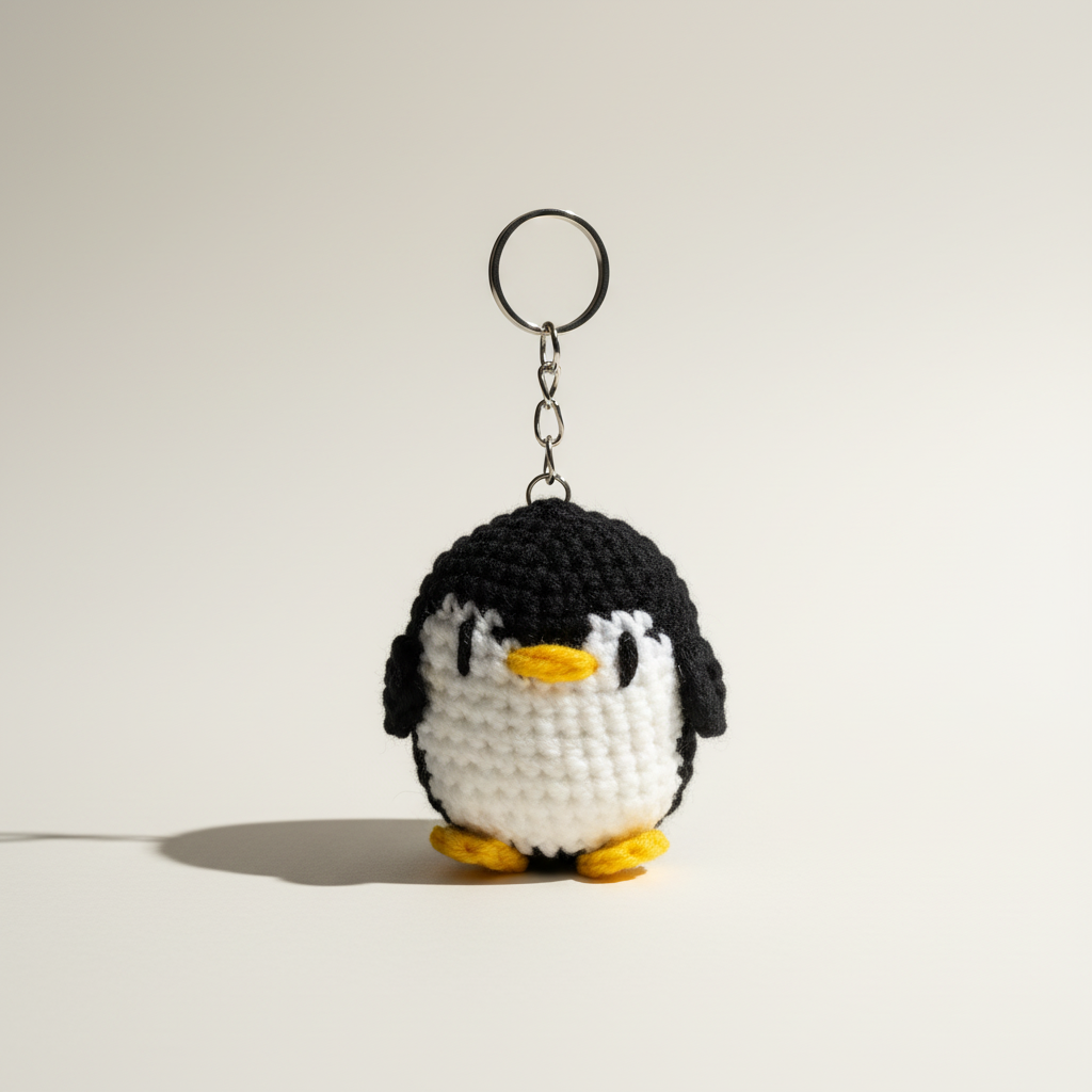 Penguin Keychain
