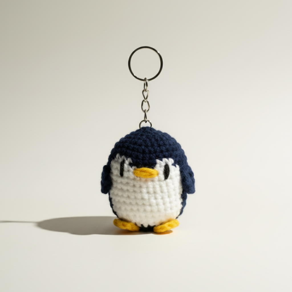 Penguin Keychain