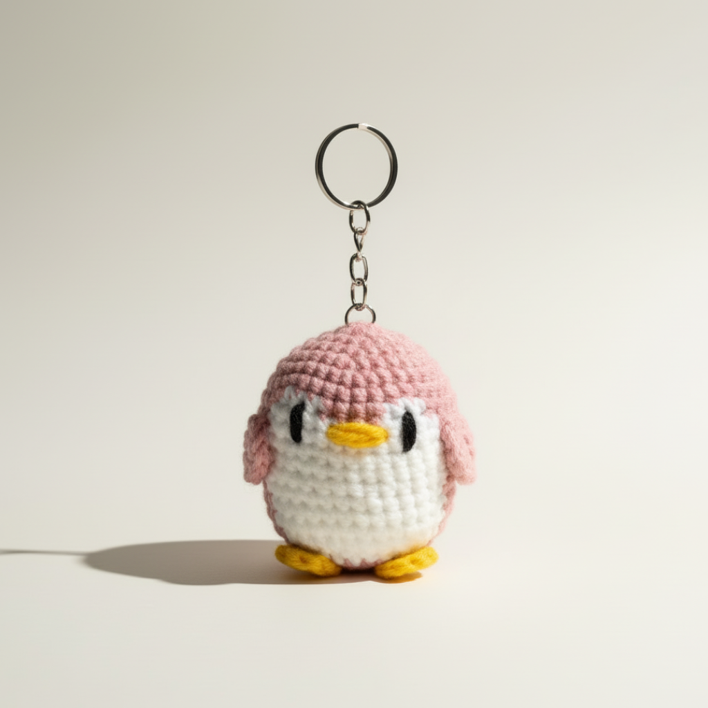 Penguin Keychain
